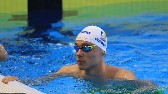 David Popovici, campion național la 50 m liber