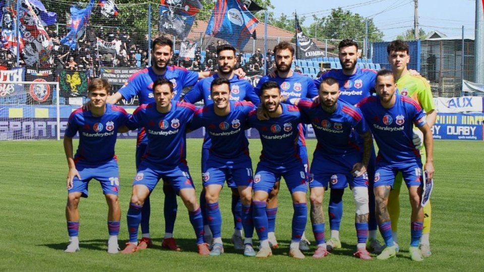 Fotbal: CSA Steaua este pe primul loc în Liga a 2-a