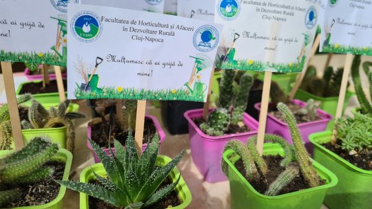 Demonstrații cu drone la Zilele Horticulturii Clujene