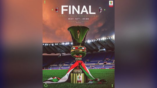 Fotbal: AC Milan și Bologna luptă pentru Cupa Italiei