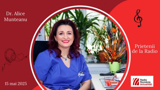 Dr. Alice Munteanu, între Prietenii de la Radio