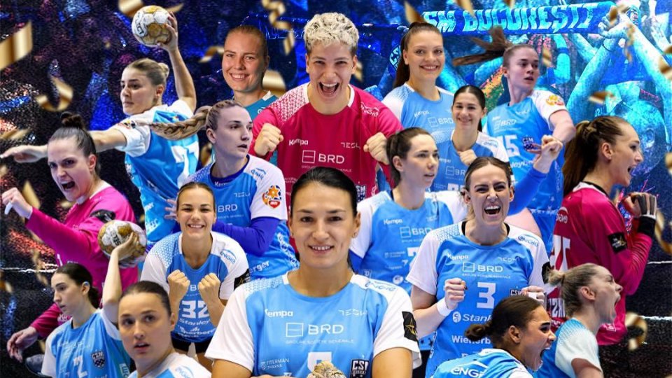 CSM București, campioană pentru a opta oară la handbal feminin