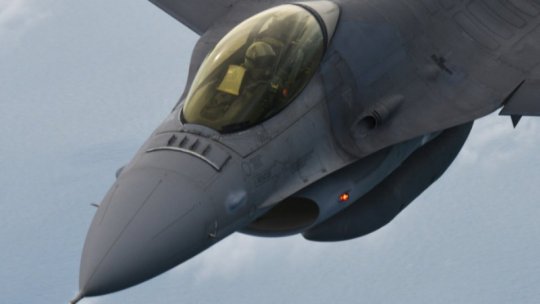 Ucraina anunţă că a pierdut un avion de vânătoate F-16