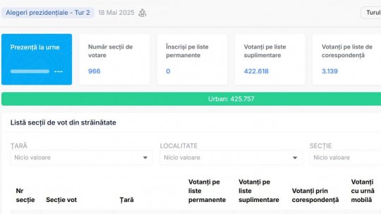 Mobilizare masivă la vot în străinătate