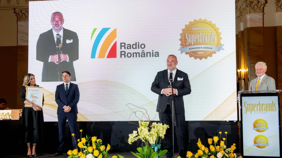 Radio România primește distincția Superbrands pentru un secol de încredere, jurnalism și cultură