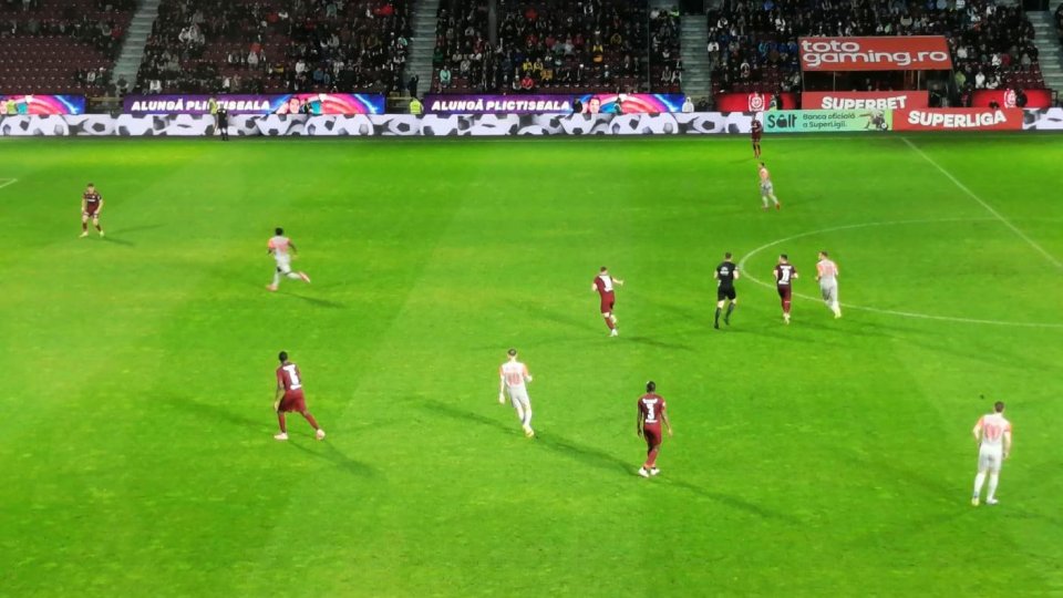 Superliga: CFR Cluj-FCSB 1-1