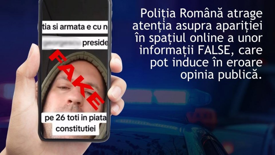 MAI și DNSC atenționează: Nu crede tot ce vezi online, pericol de deepfake și fake news!