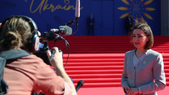 Președinta Republicii Moldova l-a felicitat pe noul președinte al României, Nicușor Dan