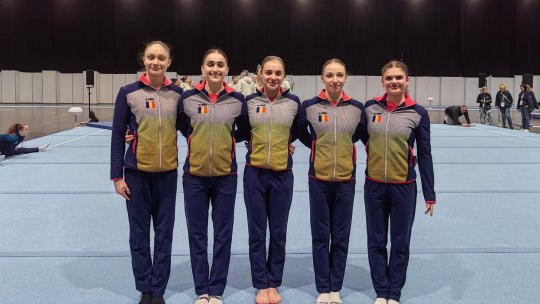 CE Gimnastică: Poziția a patra pentru echipa feminină