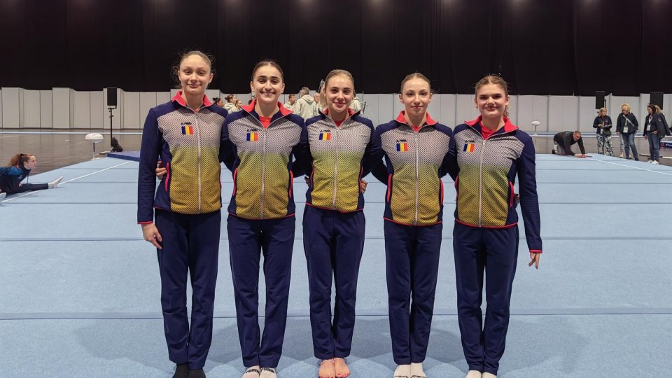 CE Gimnastică: Poziția a patra pentru echipa feminină