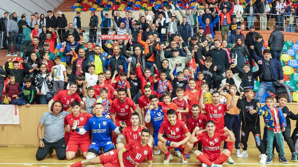 Futsal: Galați câștigă primul meci al finalei cu Odorhei