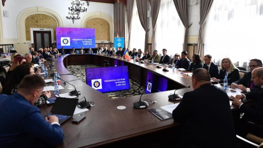 Conducerea AEP, întâlnire cu observatorii internaţionali de la alegeri