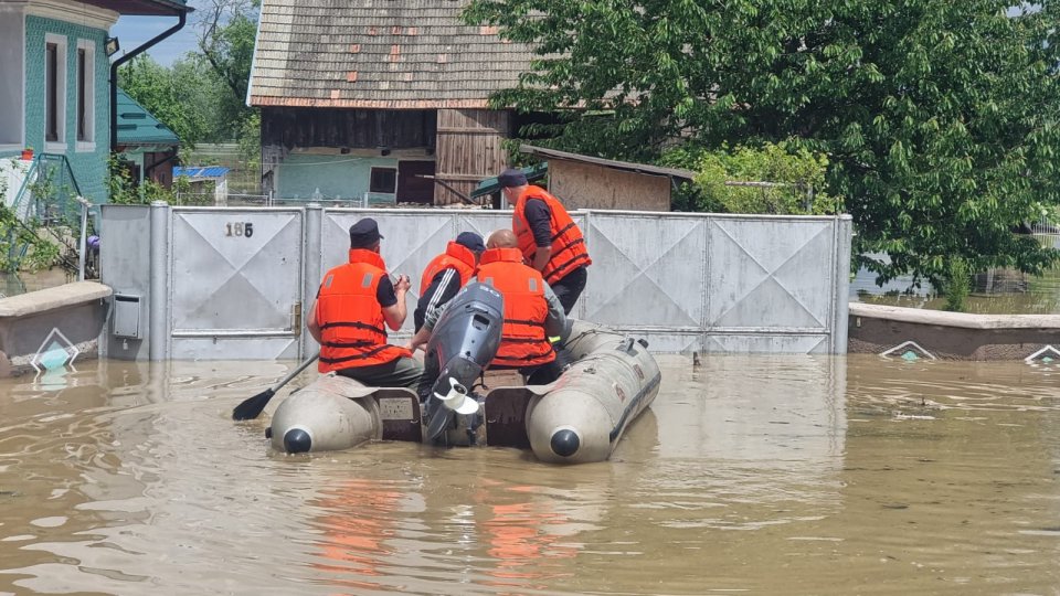 Nivelul râului Tărlung din județul Covasna, în ușoară creștere