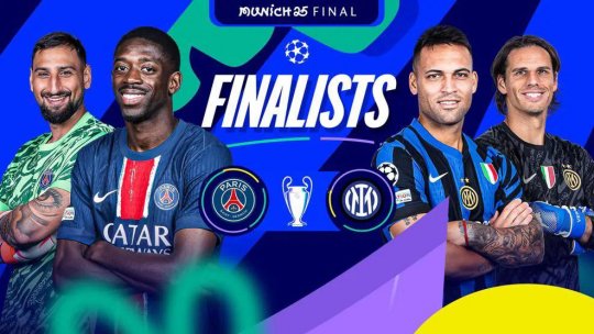 Fotbal: PSG – Inter Milano, ora 22:00, finala Ligii Campionilor