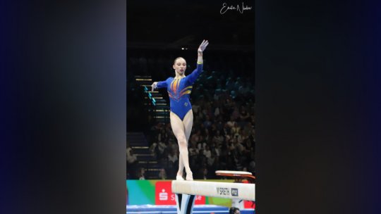 Gimnastică: Ana Bărbosu, aur și argint la Europene