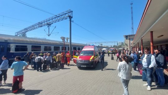Trafic reluat în Gara Constanța