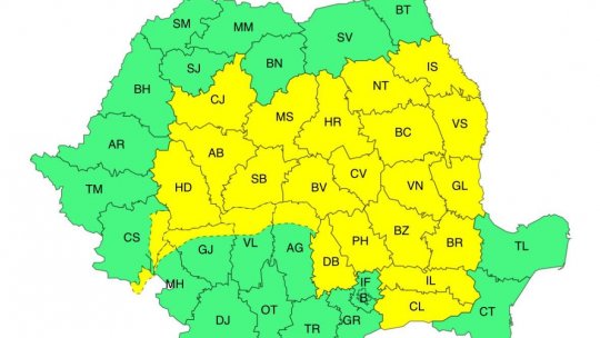 Se strică vremea în toată ţara