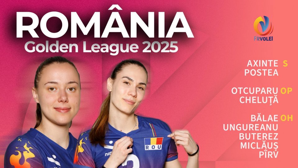 Volei: România se pregătește pentru Golden League