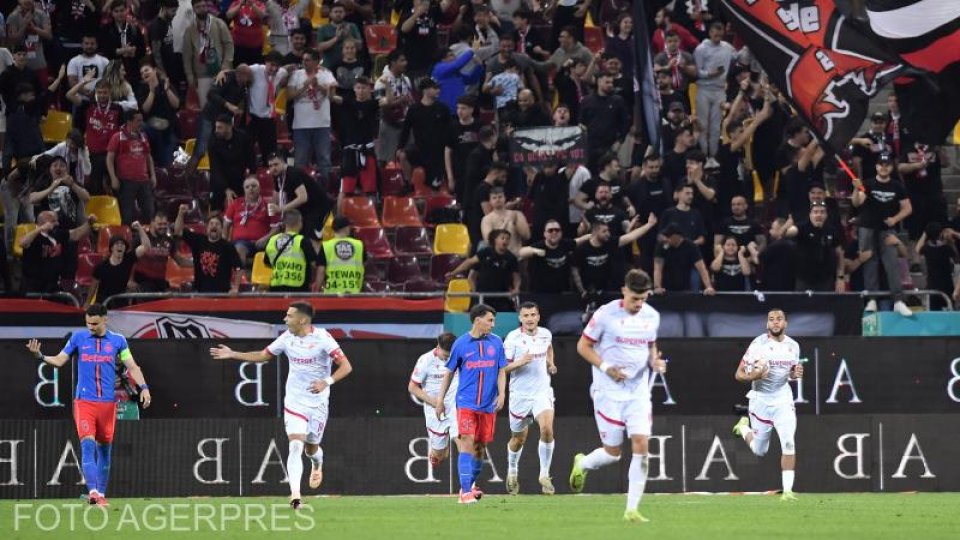 Amenzi de peste cincizeci de mii de lei după meciul de fotbal FCSB - Dinamo