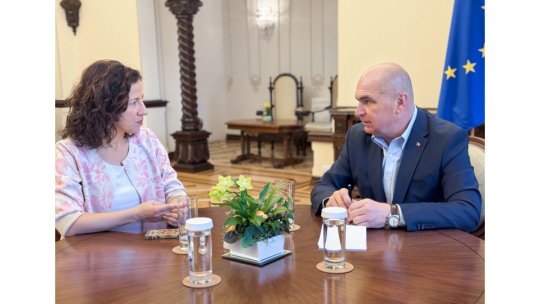 Bolojan, întrevedere cu vicepreşedinta executivă a CE, Roxana Mînzatu