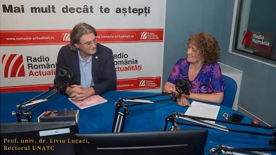 Liviu Lucaci, rector UNATC: Avem o creștere explozivă de candidați. Arta creează identitate, stimă de sine și încredere
