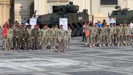 Cinci ani de la înființarea Comandamentului Corpului Multinațional de Sud-Est din Sibiu