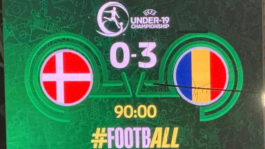 EURO 2025  U19: România se califică în semfinalele turneului final!