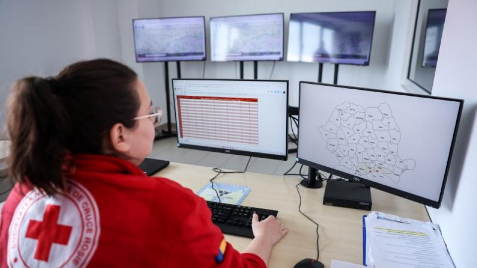 Centru logistic al Crucii Roșii Române, în comuna Prejmer, Brașov