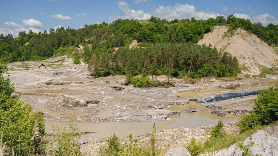 Salina Praid: Soluție pentru devierea pârâului Corund