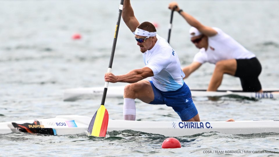 VIDEO Cătălin Chirilă, a doua medalie la Europenele de kaiac-canoe: bronz la 500 de metri