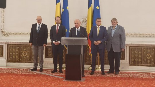 Premier liberal până în aprilie 2027, prevede acordul coaliției PSD, PNL, USR, UDMR