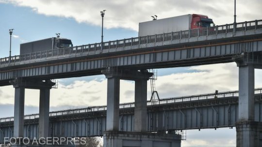 Restricții de circulație pe Podul Prieteniei Giurgiu-Ruse