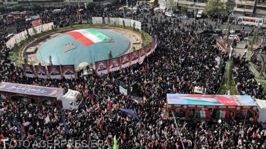 Funeralii naționale în Iran