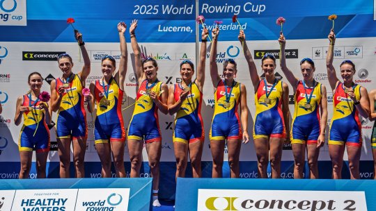 România, locul 1 la Cupa Mondială de canotaj de la Lucerna