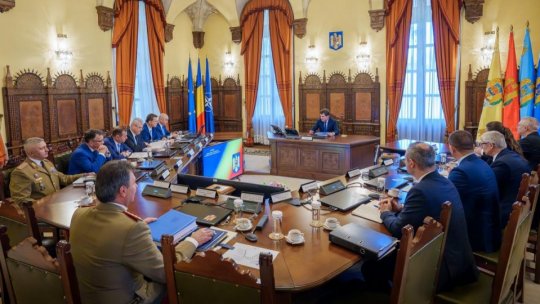 Prima ședință CSAT condusă de președintele Nicuşor Dan