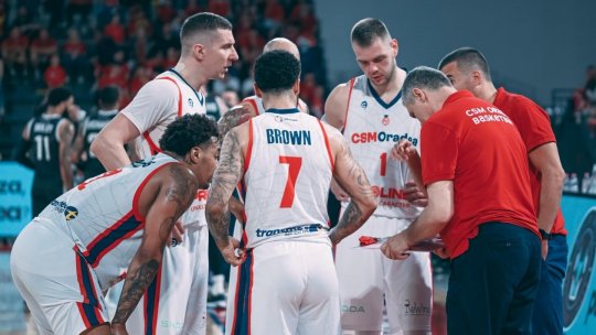Baschet masculin: CSM Oradea învinge campioana U BT Cluj Napoca în al doilea meci al finalei Ligii Naţionale