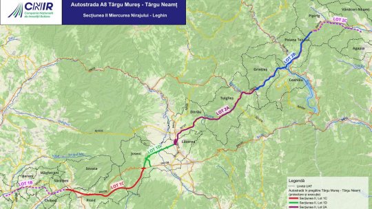 Autostrada Unirii: CNIR a atribuit contractul pentru lotul Joseni - Ditrău