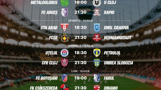 O zi până la startul Superligii