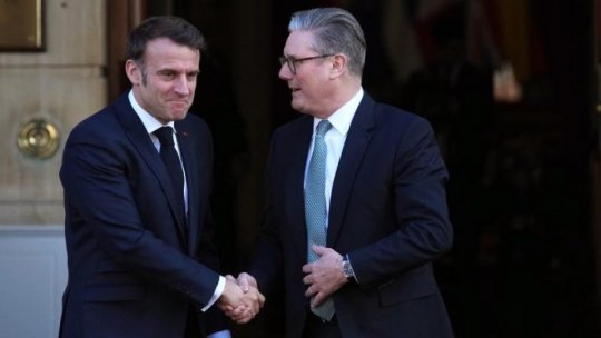 Preşedintele francez şi premierul britanic îndeamnă la creşterea presiunii pentru a obţine un armistiţiu în Ucraina