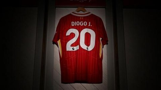 Fotbal: FC Liverpool retrage tricoul cu numărul 20 purtat de Diogo Jota