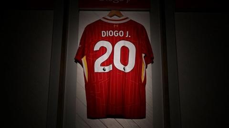 Fotbal: FC Liverpool retrage tricoul cu numărul 20 purtat de Diogo Jota