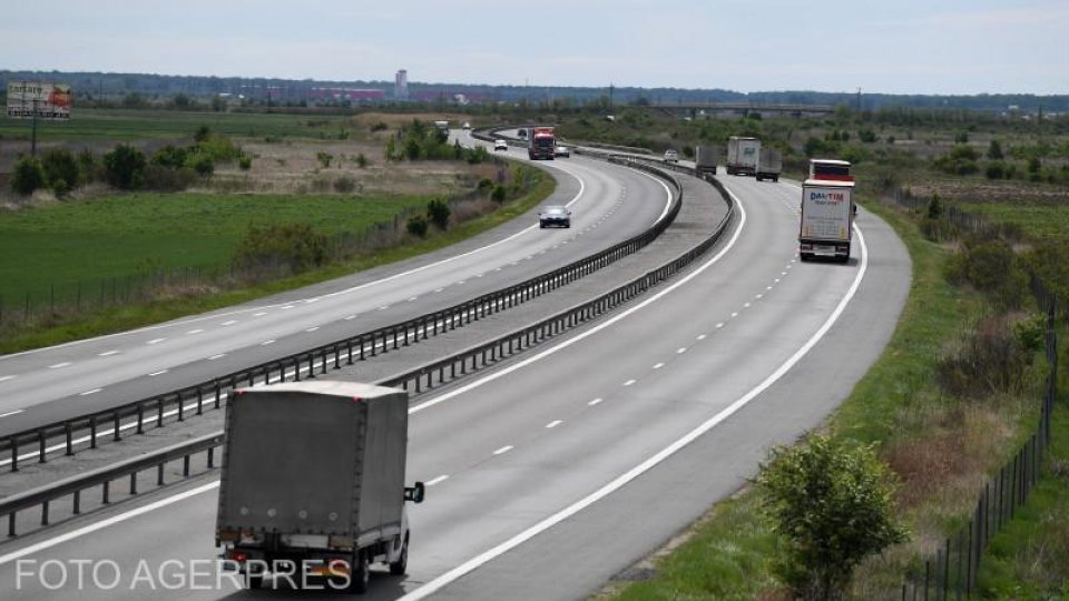 Accident în lanț pe autostrada București-Pitești