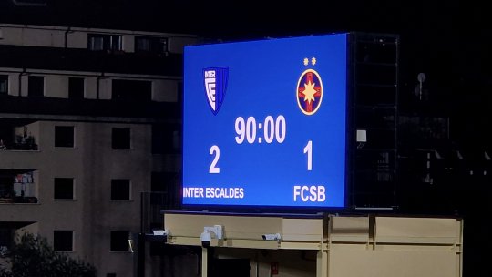 Liga Campionilor: FCSB a pierdut rușinos în Andorra dar s-a calificat în turul 2 preliminar