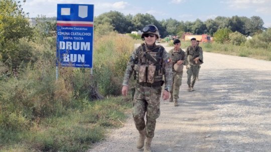 Nu a existat riscul încălcării spaţiului aerian în timpul noului atac rusesc cu drone