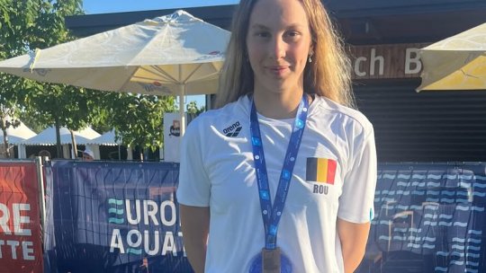 Înot: medalie de bronz pentru România la Europenele de Juniori