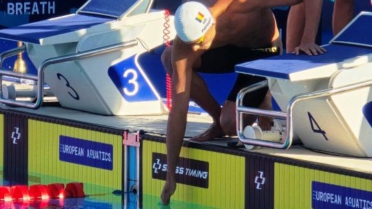 David Popovici, pregătit pentru Mondialele din Singapore. Debutează pe 28 iulie cu proba de 200 m liber