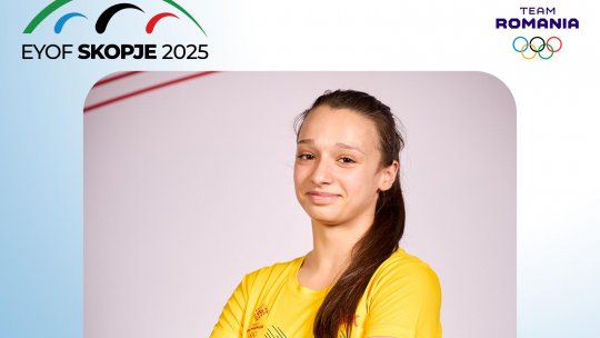 FOTE: Alexia Blănaru, medalie de bronz la gimnastică artistică