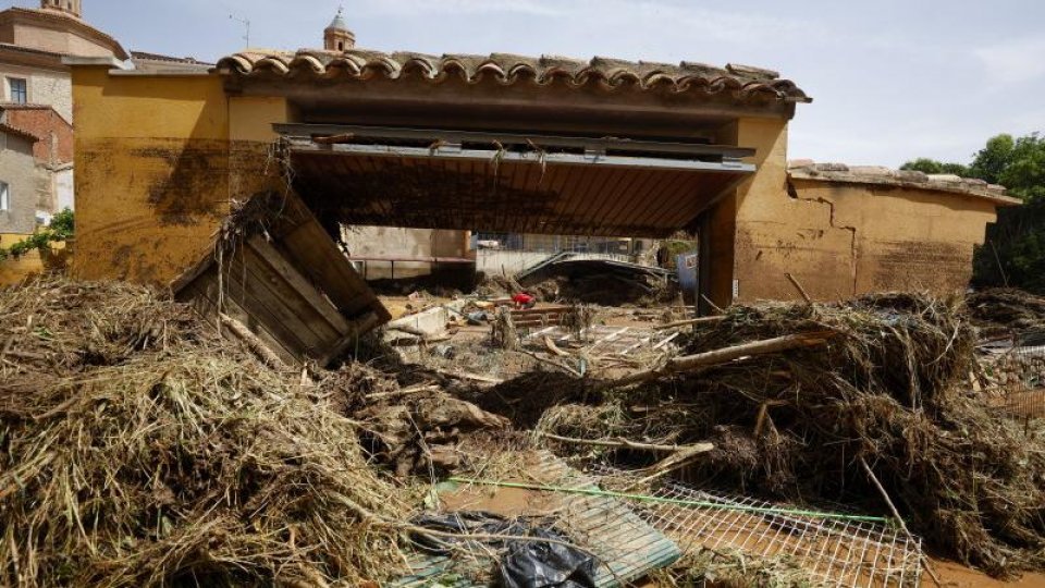 Furtuni violente și inundații, în Spania