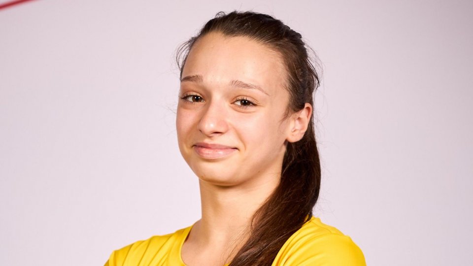 FOTE: medalie de argint la gimnastică adusă de Alexia Blănaru