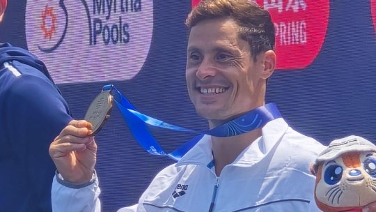 CM Singapore 2025: Constantin Popovici medalie de bronz la sărituri de la mare înălţime